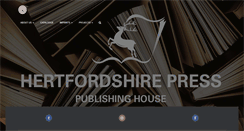 Desktop Screenshot of hertfordshirepress.com